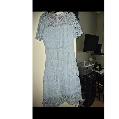 Blue lace dress suit - blue, mother