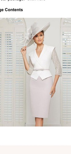Unworn mother bride outfit - of,