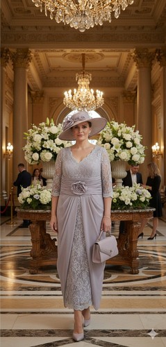 Ladies wedding outfit mother - wedding,